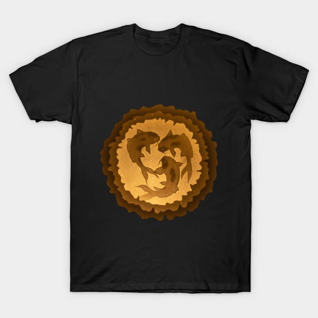 Koi Pond T-Shirt by Sebastian